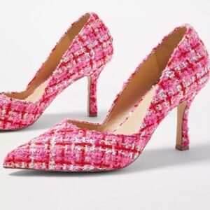 Ann Taylor Azra Tweed Pumps